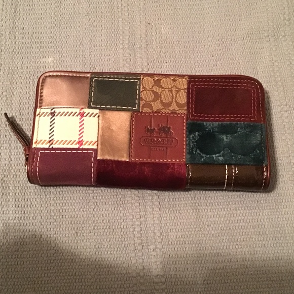 Coach Multicolored Wallet - Picture 1 of 2